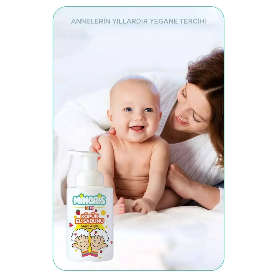 Minoris Kids Organik Köpük El Sabunu 300ML