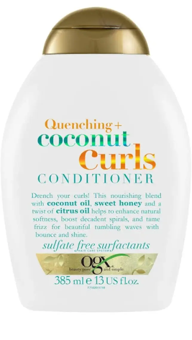 OGX Bukleli Saçlar için Nemlendirici Coconut Curls Sülfatsız Saç Bakım Kremi 385 ml