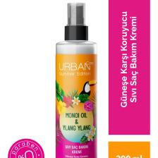 Urban Care Monoi Oil &amp; Ylang Ylang Güneş Sonrası Koruyucu Sıvı Saç Bakım Kremi 200 ml
