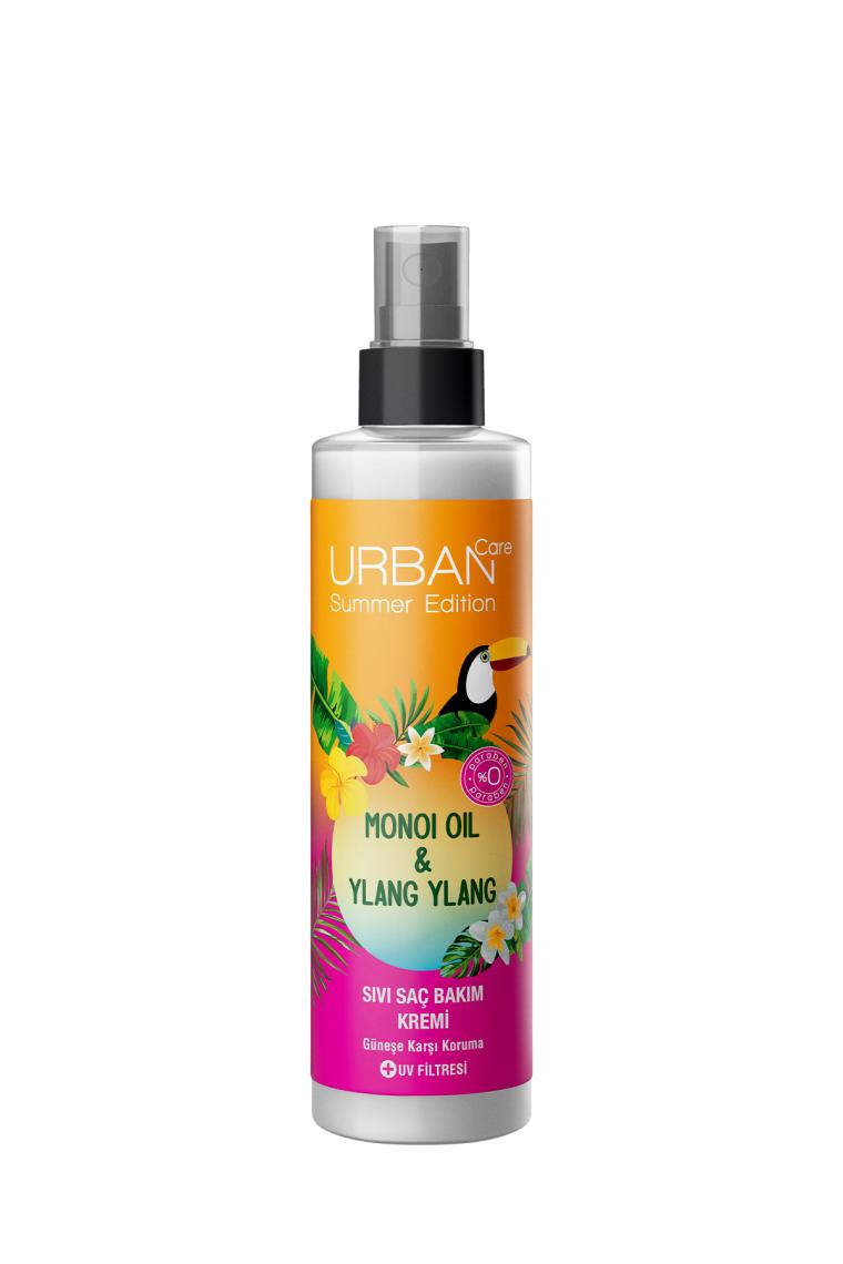 Urban Care Monoi Oil & Ylang Ylang Güneş Sonrası Koruyucu Sıvı Saç Bakım Kremi 200 ml