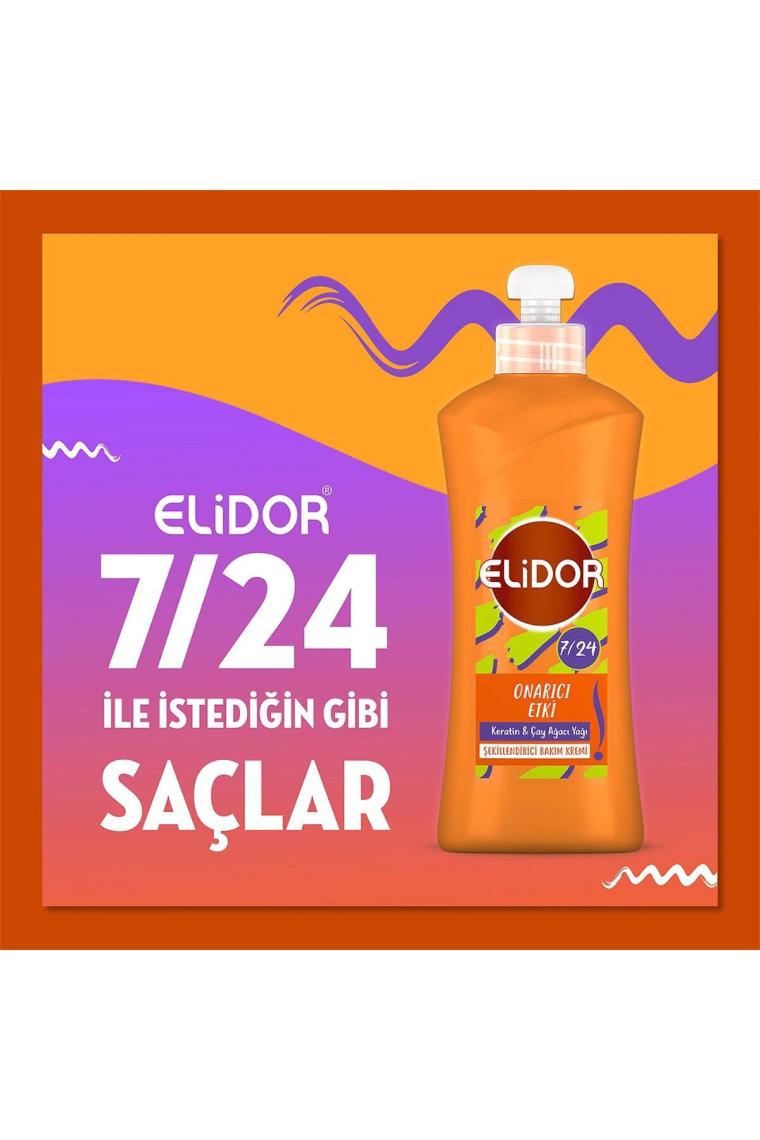 Elidor Onarıcı Etki 7/24 Şekillendirici Bakım Kremi 300 ml