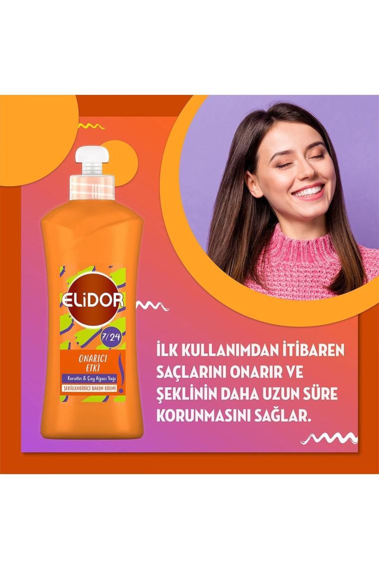 Elidor Onarıcı Etki 7/24 Şekillendirici Bakım Kremi 300 ml