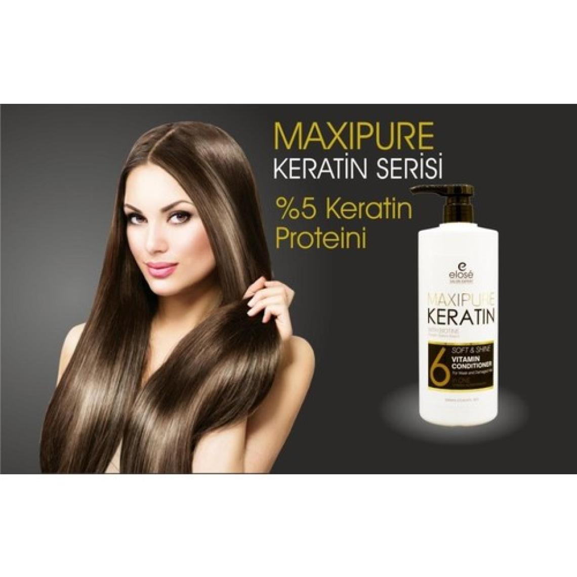 Elose Keratin Şampuan 1000 ml+SAÇ Kremi 1000 ml