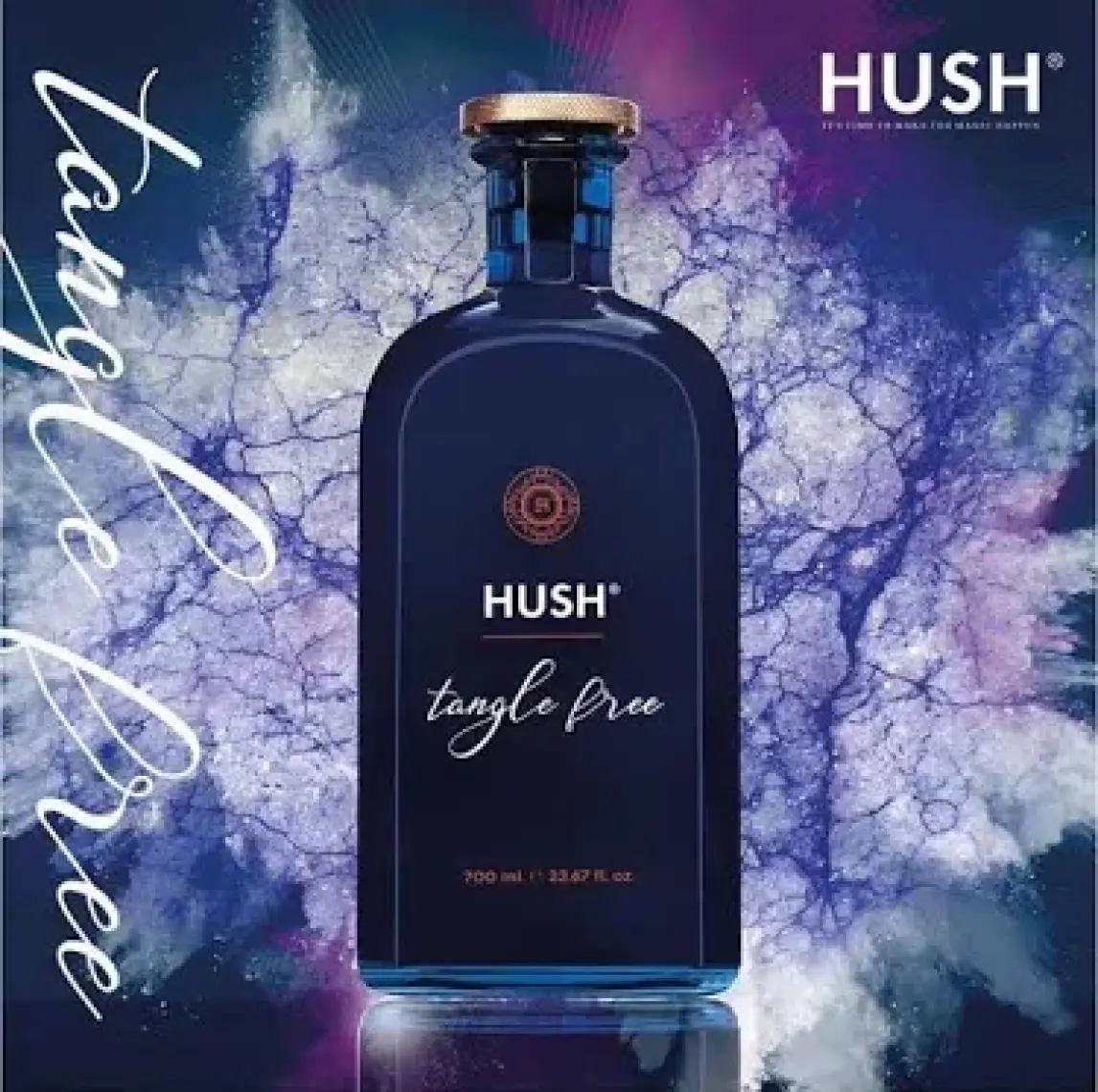 Hush Tangle Free Keratin Onarıcı Saç Bakımı 700 ml