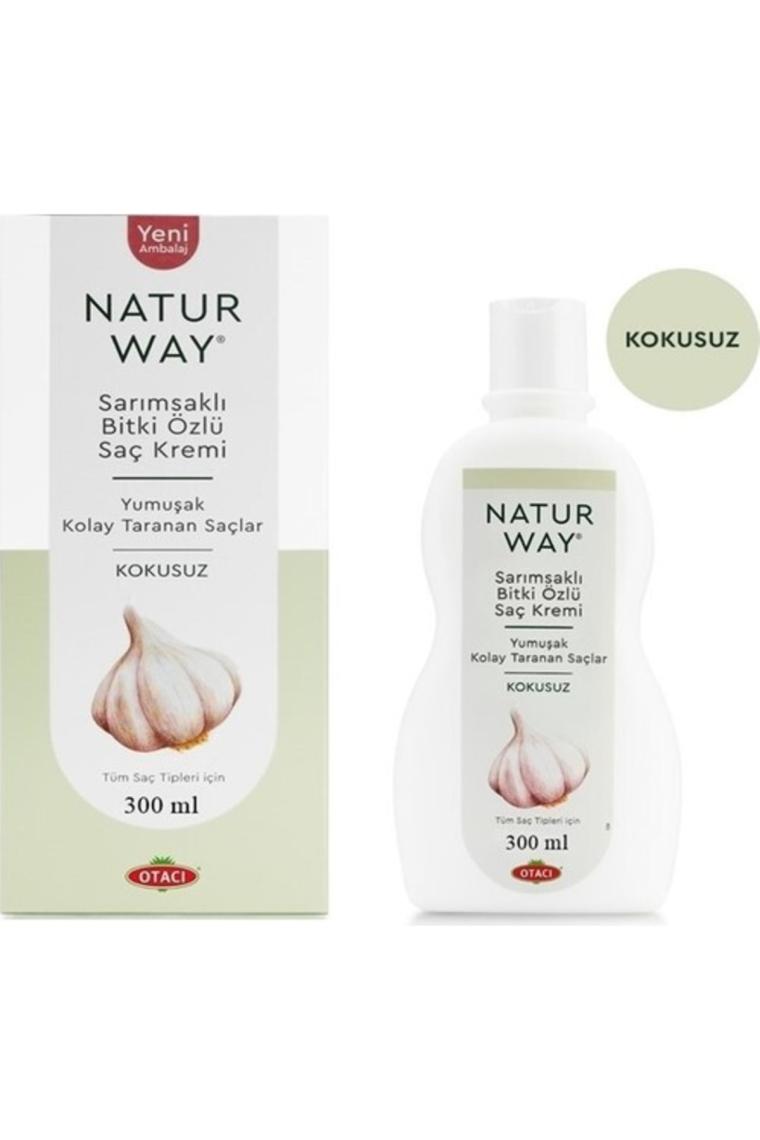 Naturway Sarımsaklı Bitki Özlü Saç Kremi 300 ml