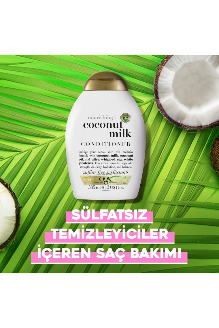 Ogx Coconut Milk 385 ml Hindistan Cevizi Besleyici Saç Kremi