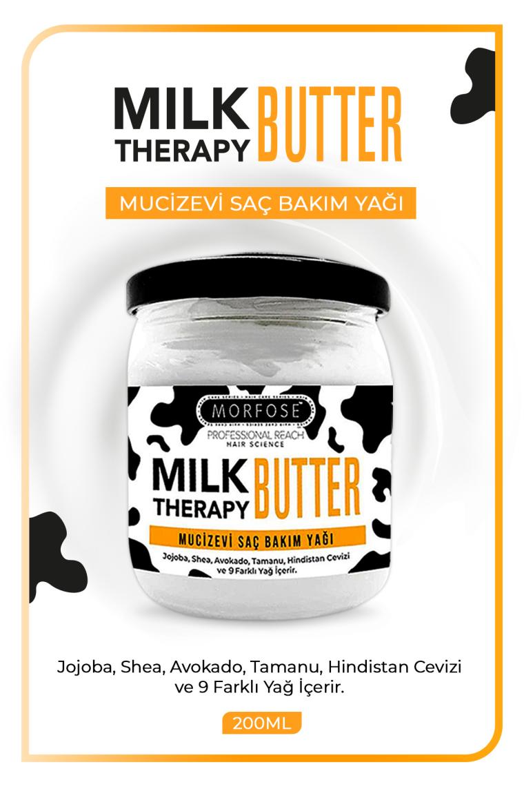 Milk Therapy Butter Oil Mucizevi Saç Bakım Kremi 200 ml -saç Dökülmesi Önleyici, Besleyici, Onarıcı