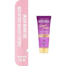 Restorex 250 ml Saç Bakım Kremi Sağlıklı Uzama ve Onarıcı Bitkisel Formül, Sarmaşık ve Keratin İçerir