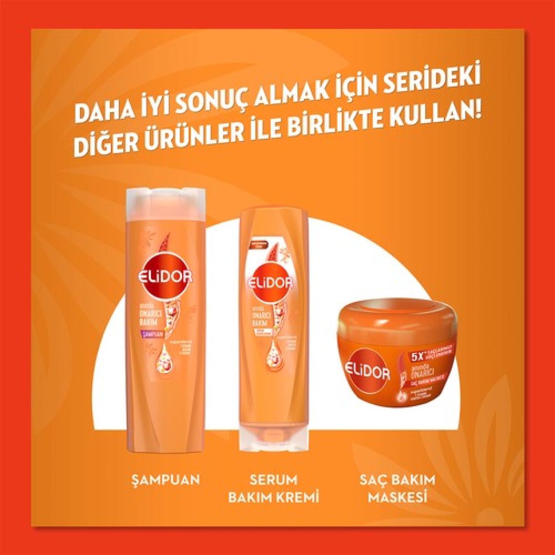 Elidor 1 Minute Onarıcı Süper Saç Bakım Kremi Anında Onarıcı Bakım 170 ml