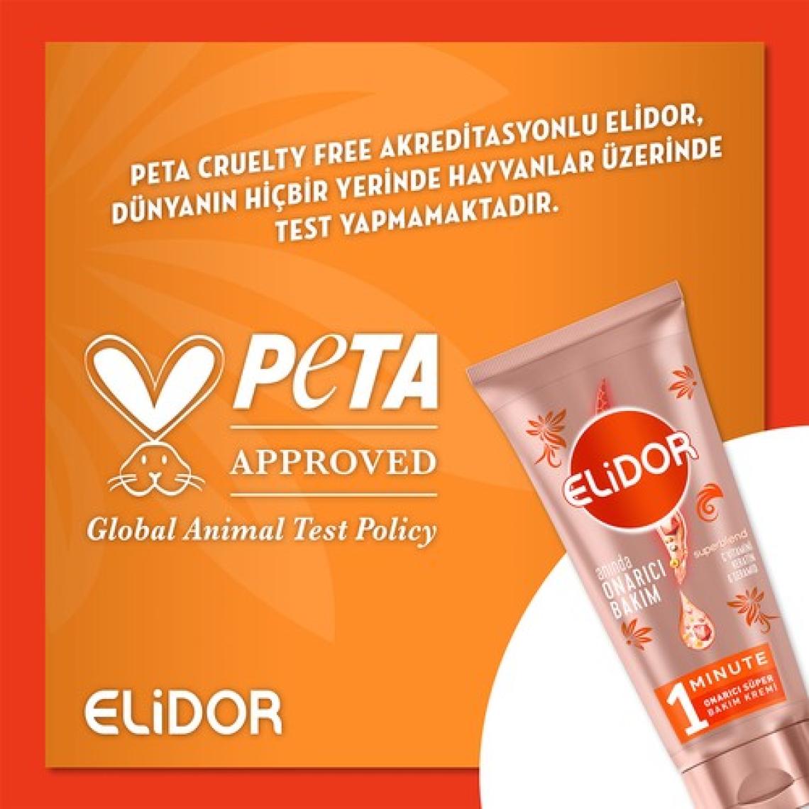 Elidor 1 Minute Onarıcı Süper Saç Bakım Kremi Anında Onarıcı Bakım 170 ml