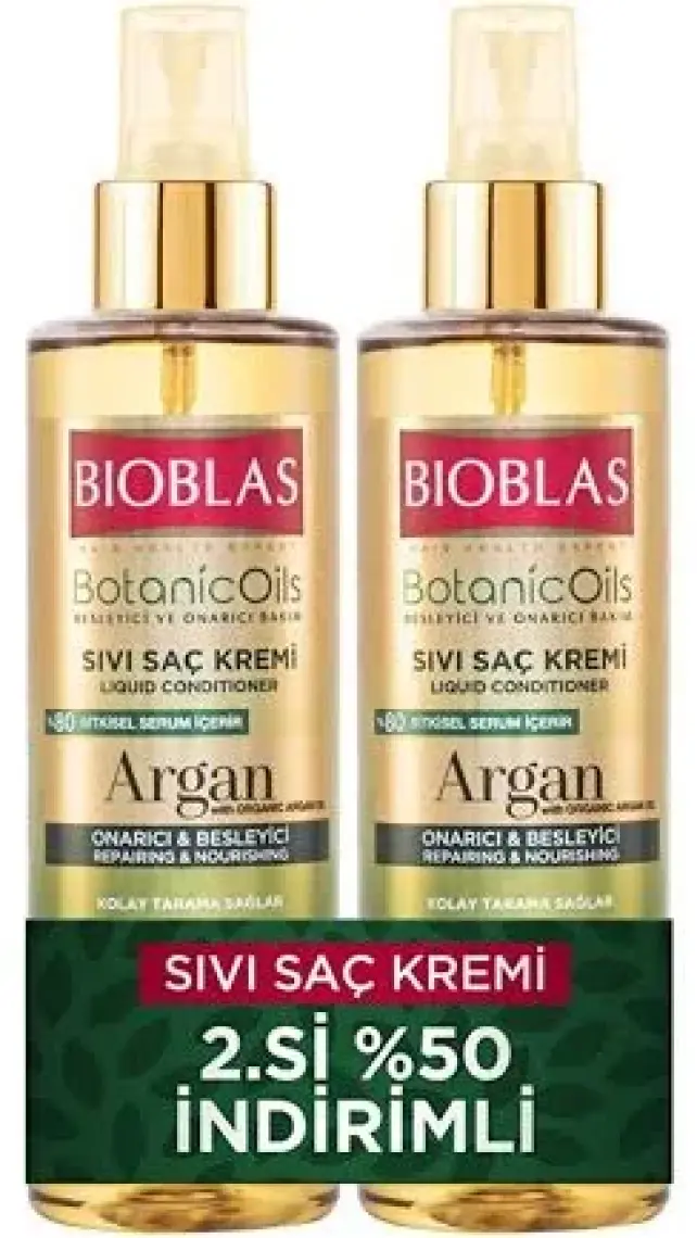 Bioblas Botanic Oils Argan Yağlı Sıvı Saç Kremi 200 ml