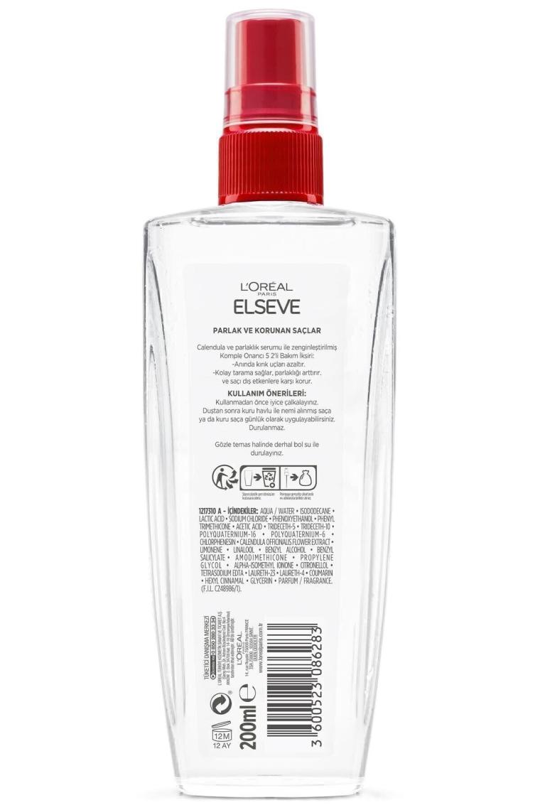 L'Oréal Paris Elseve Komple Onarıcı 5 Sıvı Saç Kremi 200 ml