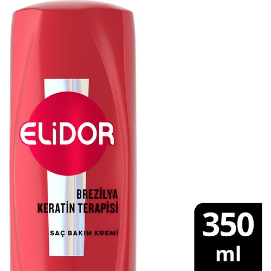 Elidor Serum Bakım Kremi Brezilya Keratin Terapisi Hidrolize Keratin Marula Yağı E Vitamini 350 ml