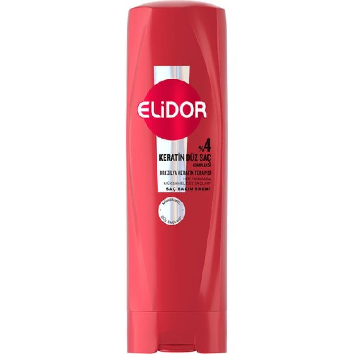 Elidor Serum Bakım Kremi Brezilya Keratin Terapisi Hidrolize Keratin Marula Yağı E Vitamini 350 ml