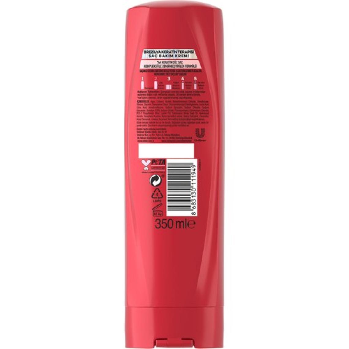 Elidor Serum Bakım Kremi Brezilya Keratin Terapisi Hidrolize Keratin Marula Yağı E Vitamini 350 ml