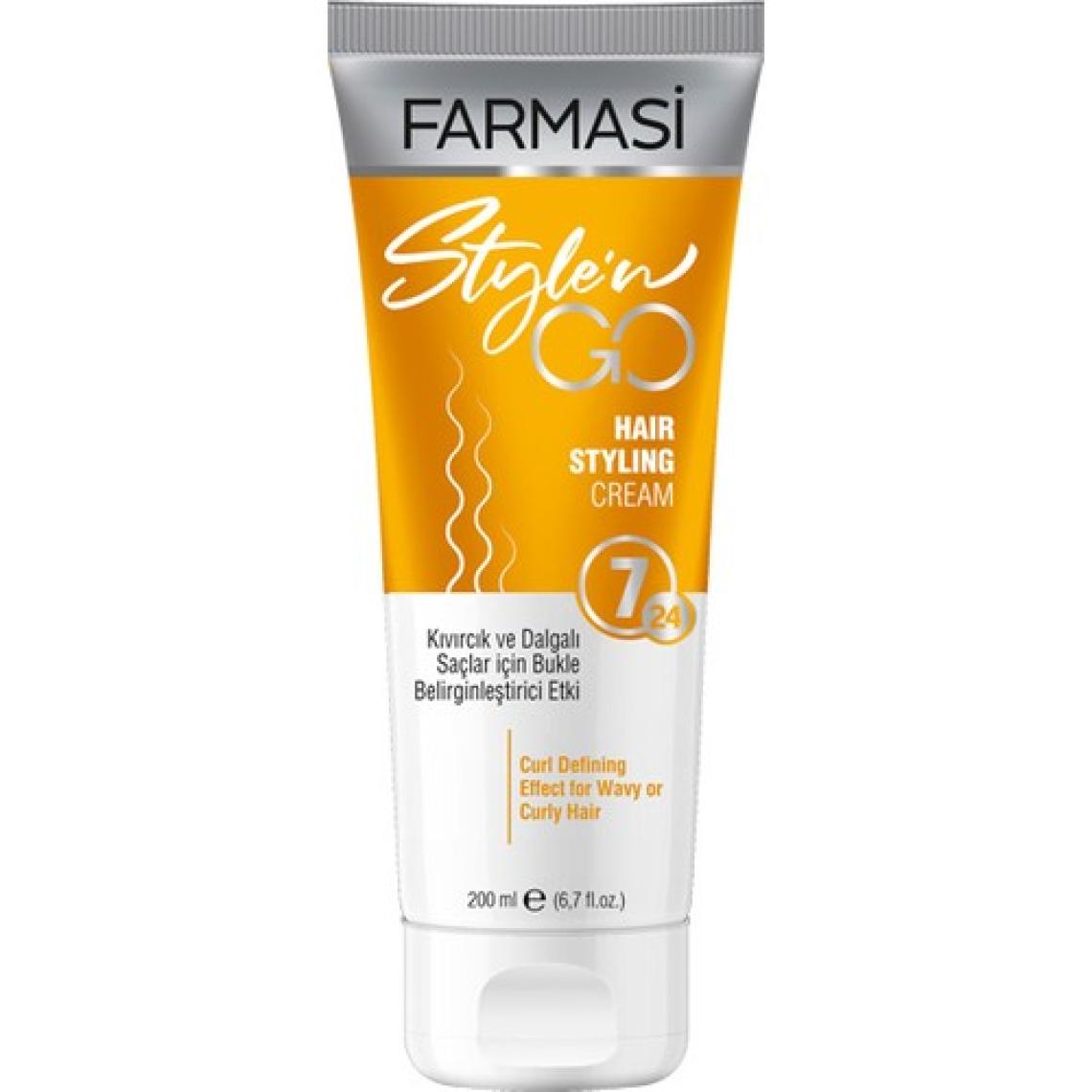 Farmasi Style N Go Kıvırcık Saçlar Için Saç Bakım Kremi 200 ml