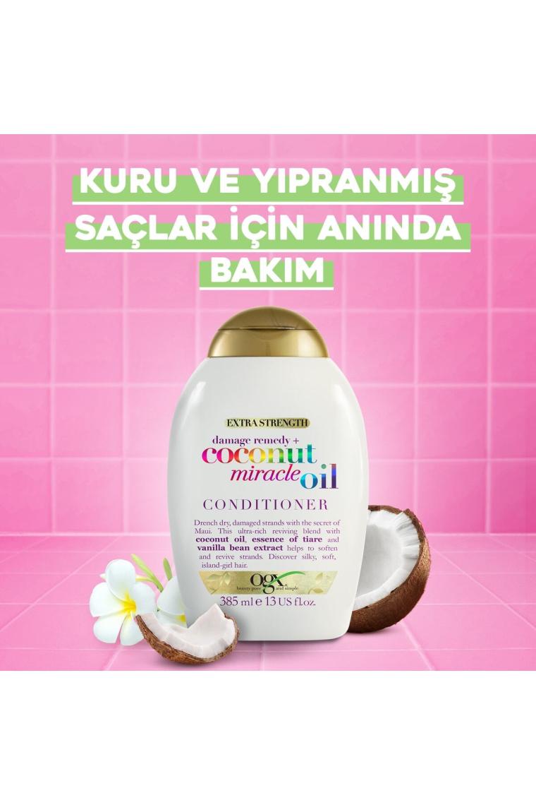 Ogx Coconut Miracle Oil 385 ml Yıpranma Karşıtı Saç Kremi