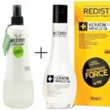 Redist Keratinli Saç Bakım Yağı 100 ml + Keratin Fön Suyu 400ML.