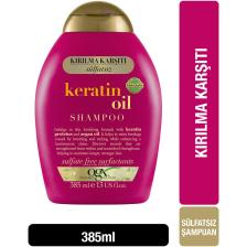 Kırılma Karşıtı Keratin Oil Sülfatsız Şampuan 385 ml