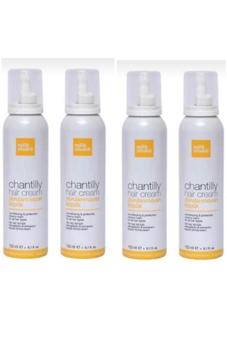 Dörtlü Set Milk Shake Chantilly Saç Bakım Köpüğü 150 Ml X 4 Adet