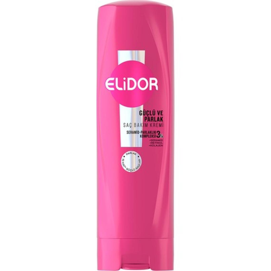 Elidor Superblend Serum Saç Bakım Kremi Güçlü ve Parlak E Vitamini Makademya Yağı & Keratin 350 ml