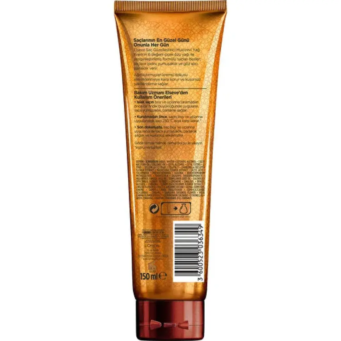Loreal Paris Elseve Mucizevi Yağ Kuru Saçlar için Saç Güzelleştirici Krem 150 ml