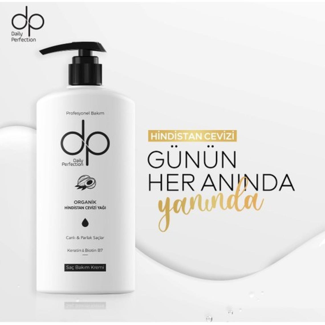 dp Daily Perfection Saç Bakım Kremi Organik Hindistan Cevizi Yağı 500 ml