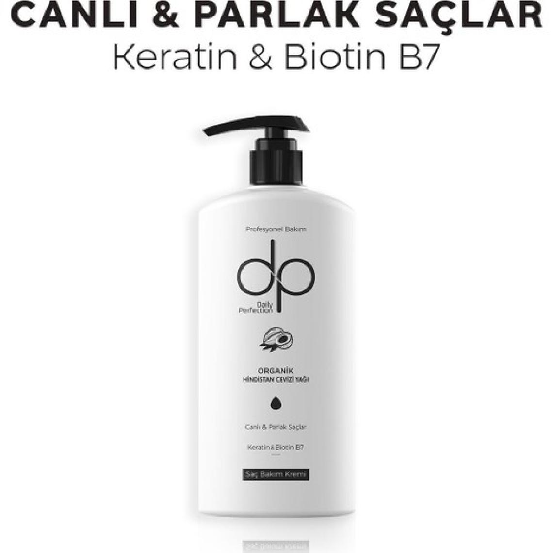 dp Daily Perfection Saç Bakım Kremi Organik Hindistan Cevizi Yağı 500 ml