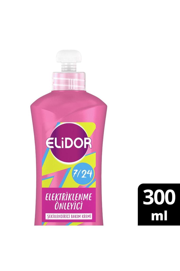 Elidor Elektriklenme Önleyici 7/24 Şekillendirici Bakım Kremi 300 ml