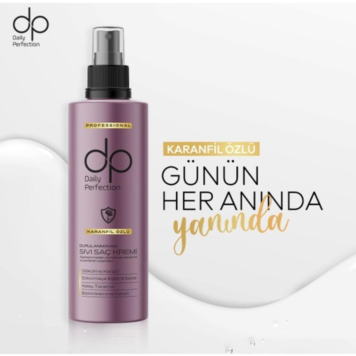 Dp Daily Perfection Dp Karanfil Özlü Durulanmayan Sıvı Saç Kremi 180 ml