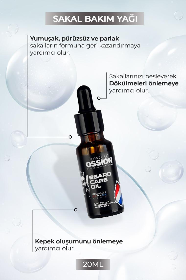 Ossıon Premıum Barber Lıne Sakal Bakım Yağı 20 ml