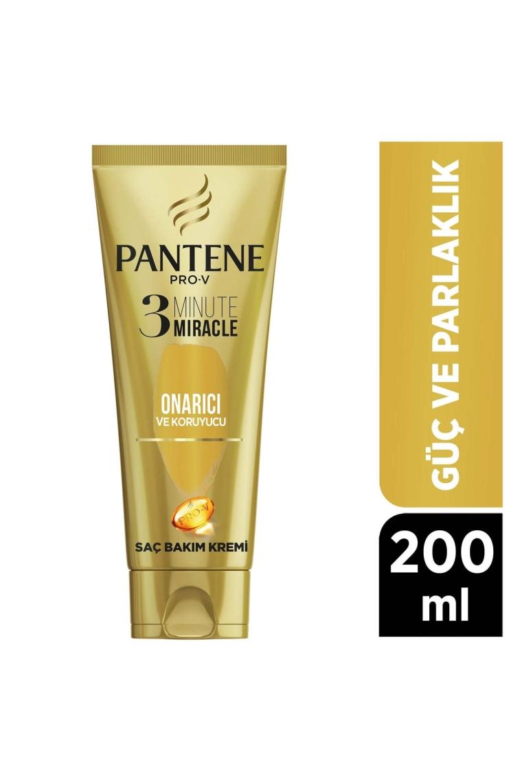 Pantene 3 Dakikada Mucize Onarıcı ve Koruyucu Bakım 200 ml Saç Kremi
