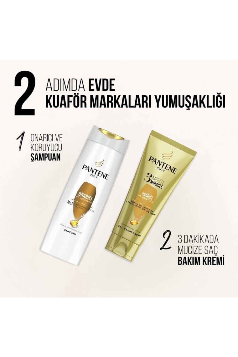 Pantene 3 Dakikada Mucize Onarıcı ve Koruyucu Bakım 200 ml Saç Kremi