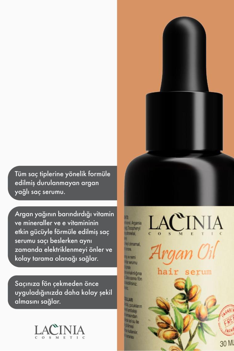 Argan Yağlı Saç Serumu 30 ml