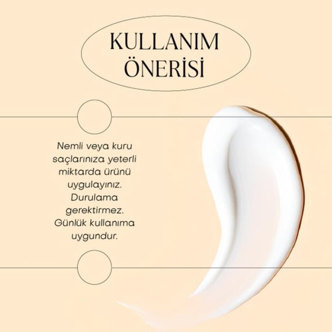 Polente Natural Yoğun Nemlendirici Saç Kremi - Tüm Saç Tipleri (200 ml)