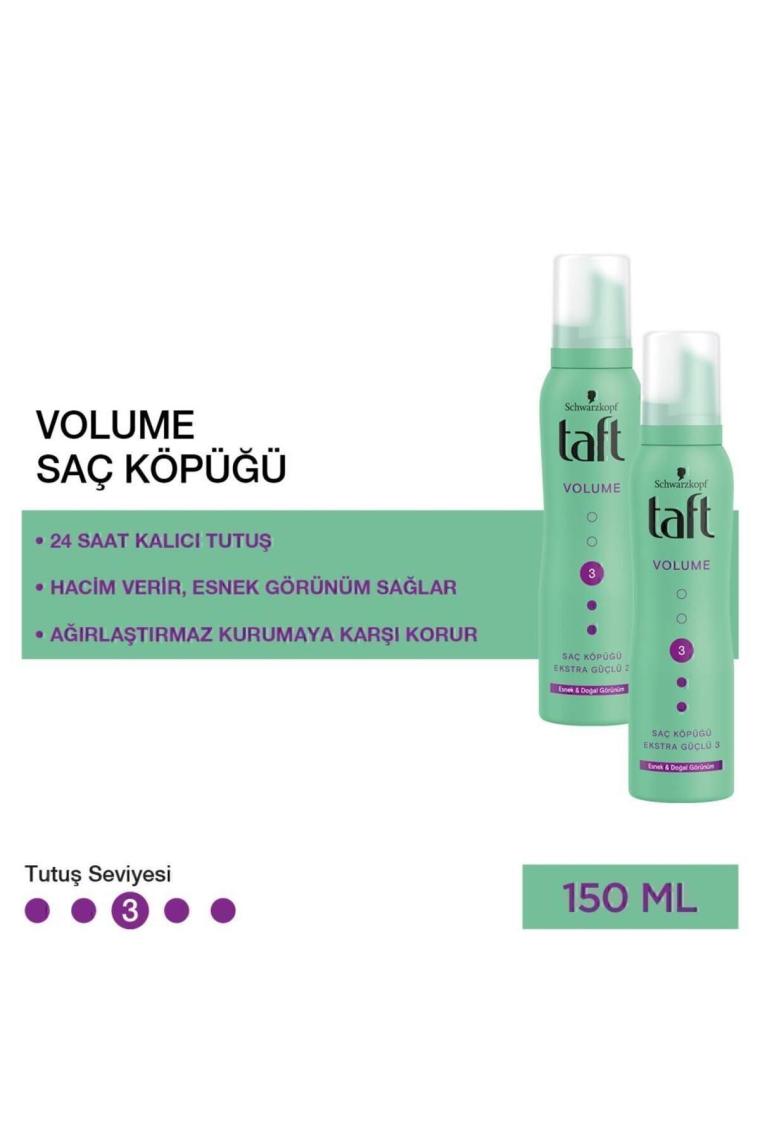 True Volume Saç Köpüğü 150ml - 2'li Set Hacim Verici