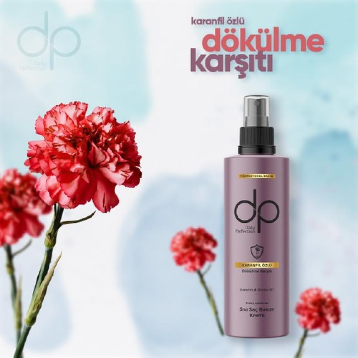 dp Daily Perfection Karanfil Özlü Durulanmayan Sıvı Saç Bakım Kremi 180 ml