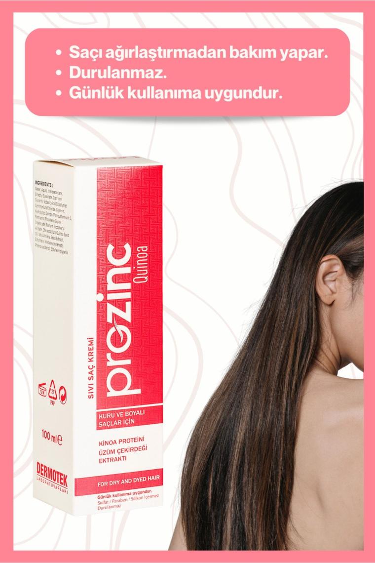 Prozinc Boyalı Saçlar İçin Sıvı Saç Kremi 100 ml