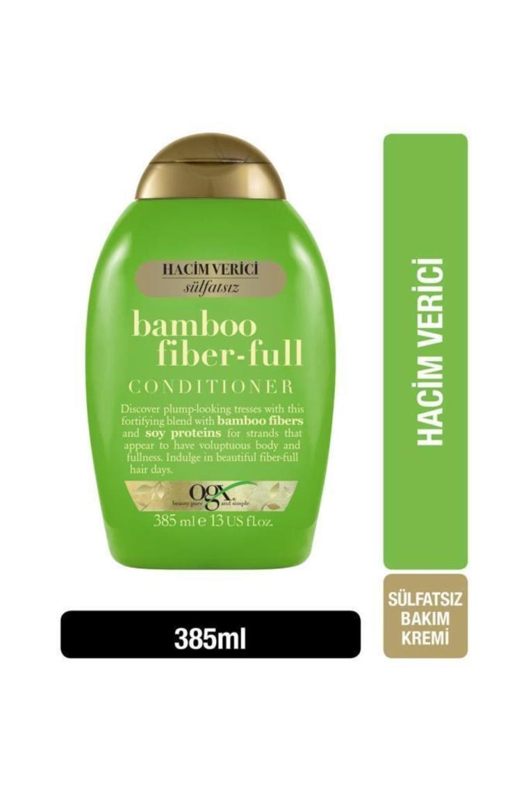Ogx Bamboo Fiber-Full 385 ml Dolgunlaştırıcı Bakım Kremi