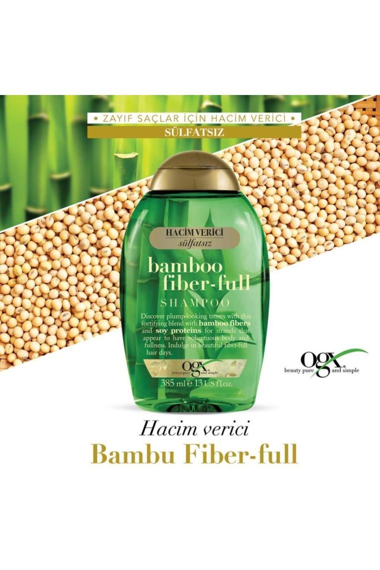 Ogx Bamboo Fiber-Full 385 ml Dolgunlaştırıcı Bakım Kremi