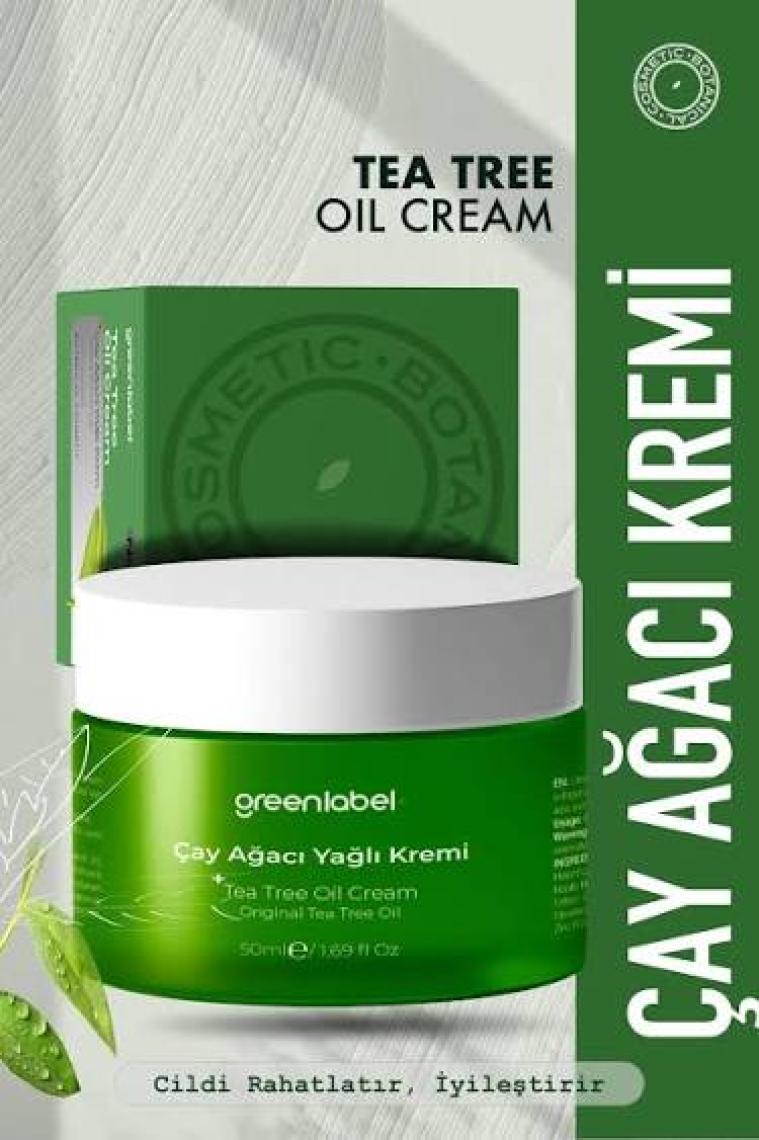 Green Label Greenlabel Çay Ağacı Yağı Özlü Krem 50 Ml.