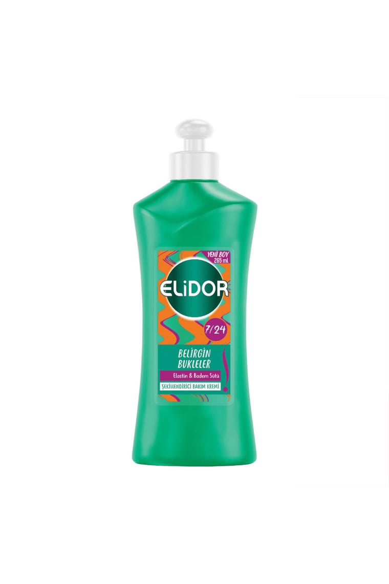7 24 Şekillendirici Saç Bakım Kremi Belirgin Bukleler Elastin Badem Sütü 265 ml