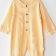 Andywawa Bebek Fitilli Düğmeli Tulum Sarı AC23650