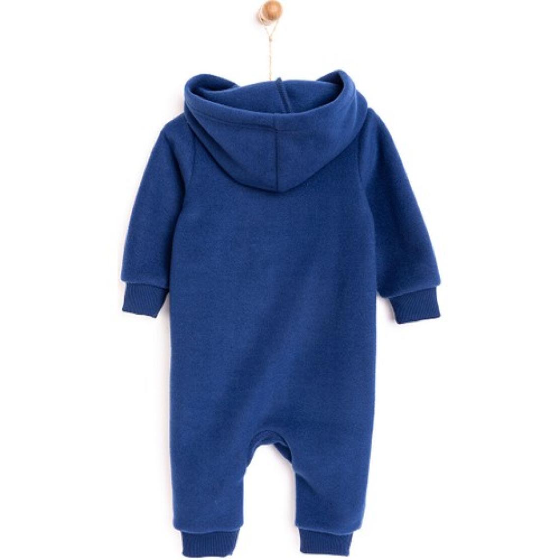 HelloBaby HelloBaby Basic Polar Patiksiz Tulum Erkek Bebek