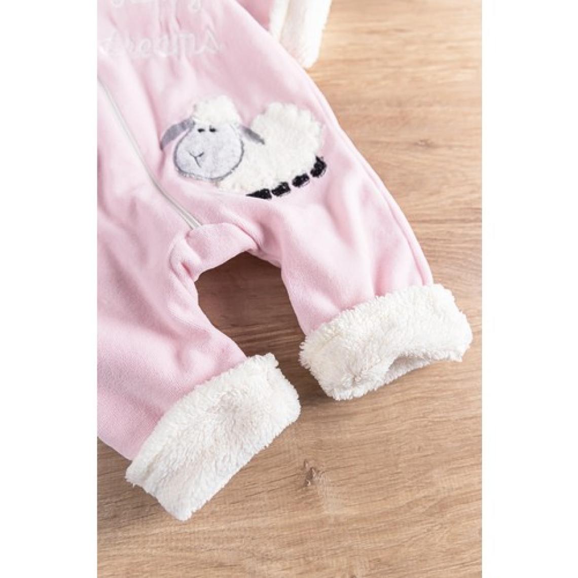 Babymod Kuzu Figürlü Welsoft Peluş Astarlı Kadife Kız/erkek Bebek Tulum