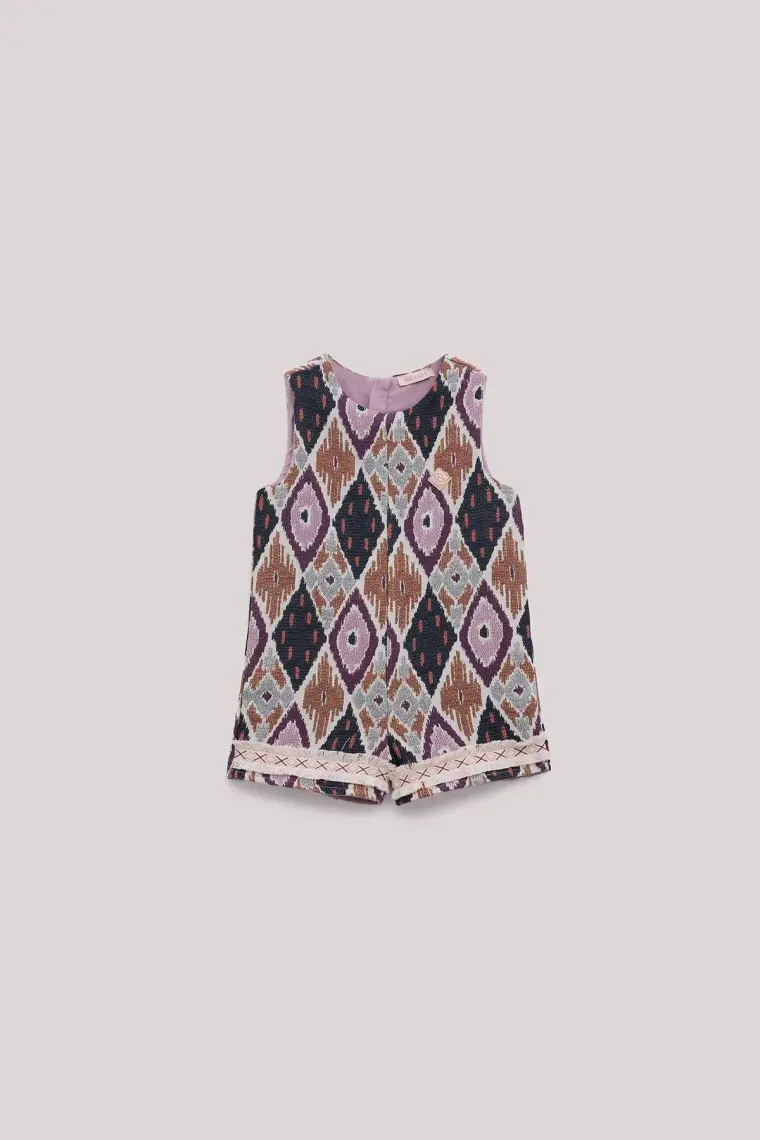 GB Baby Bg Store Kız Bebek Desenli Tulum