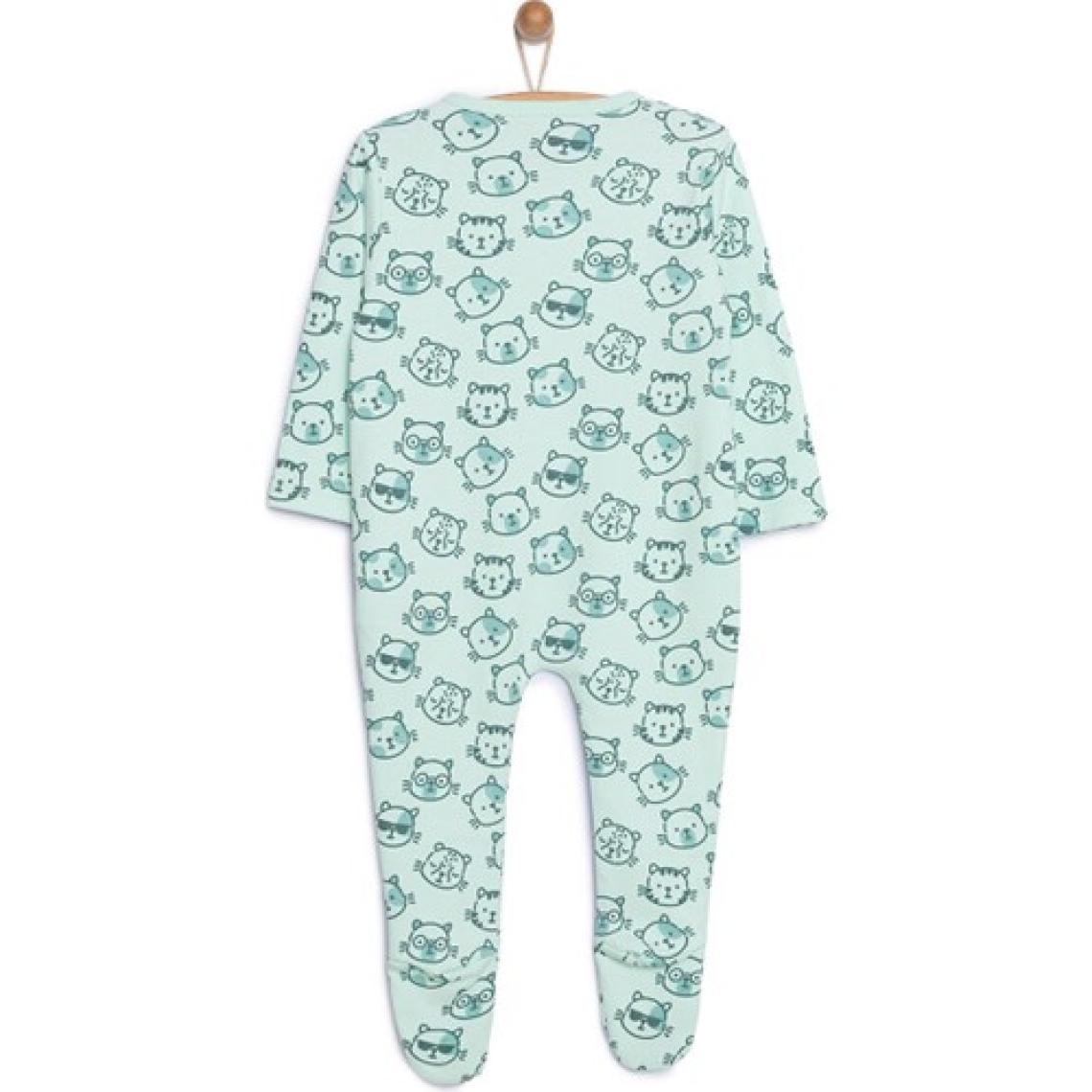 HelloBaby HelloBaby Yenidoğan Patikli Tulum Erkek Bebek
