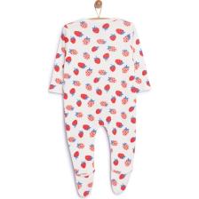 HelloBaby Yenidoğan Patikli Tulum Kız Bebek