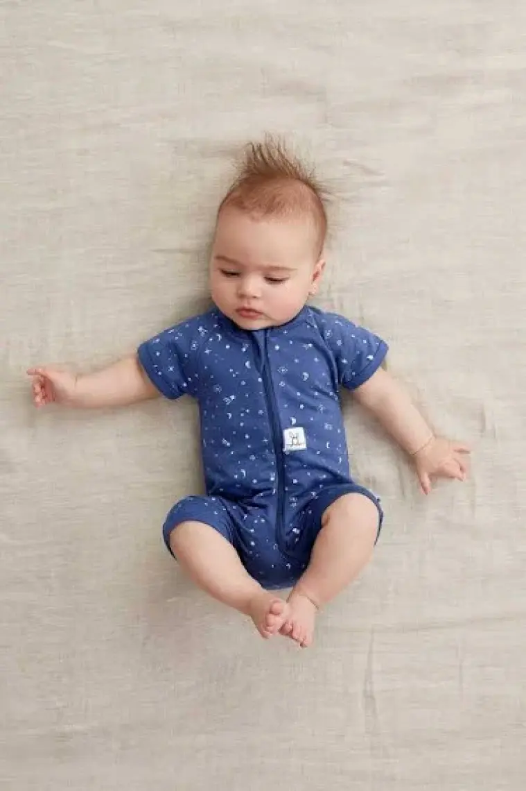 Ergopouch Organik Pamuklu Kısa Tulum 0.2 TOG