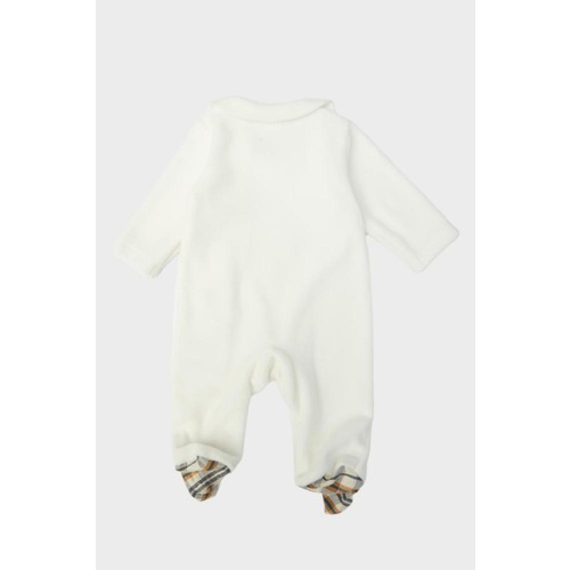 Layette Bg Store Kız Bebek Beyaz Tulum 23FW0LT7813